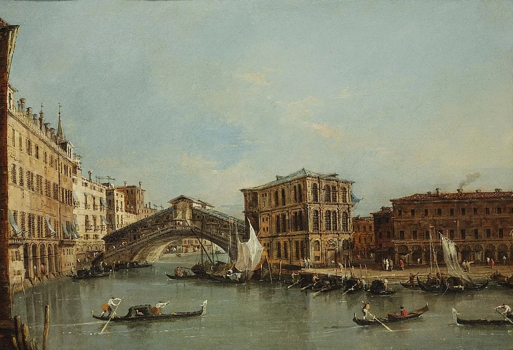 Veduta del Canal Grande ed il Ponte di Rialto - Museum of the Shenandoah Valley